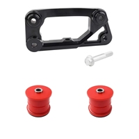Juego de Bujes y Soportes de Poliuretano de Alta Resistencia para Diferencial de Doble Montaje, Estándar para BMW F8X M2 F80 M3 F82 F83 M4 BUS060-RD-2+FDJ-247-BK