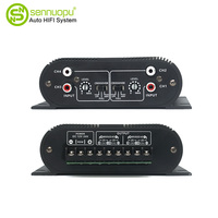Son numérique OEM Amplificateur de voiture à 4 canaux avec M4-TS400 de traitement DSP