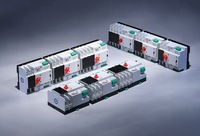 CNFLY PV Photovoltaic ATS 2P Saklar Transfer Otomatis Pengalih Daya Ganda dari Listrik Kota ke Generator 120V/240V Pengalihan 63A 80A 100A