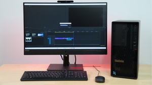 Len OVO P2 Estación de trabajo de gráficos Thinkstaiton Precision 14th Generation Diseño de torre de Host Computadora de escritorio - Product Image 4