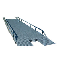 Rampe de quai CE 15T, rampe de conteneur, pont d'accès hydraulique robuste pour le chargement et le déchargement des camions