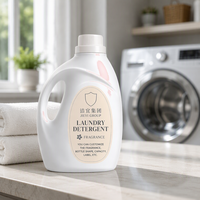 Lessive liquide en vrac personnalisée Left Loop Pearl Grey, lessive en poudre, capsules de lessive, produits de lavage, parfum et senteur