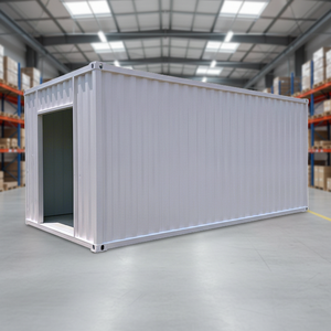 Casa Plegable Prefabricada <span class=keywords><strong>de</strong></span> Acero <span class=keywords><strong>de</strong></span> <span class=keywords><strong>Segunda</strong></span> <span class=keywords><strong>Mano</strong></span> Barata al por Mayor, 80m², Diseño Industrial para Uso en Oficinas, Hoteles y Hospitales - Product Image 1