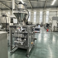 Machine d'emballage automatique multifonction certifiée CE pour poudres alimentaires et lessives, avec fonctions de remplissage et de scellage