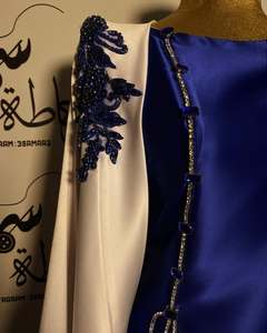 Abaya Aperta di Lusso 2026, Vestito Jalabiya, Abaya Quotidiana di Dubai con Ricami Modesti, Abbigliamento <span class=keywords><strong>Etnico</strong></span> Islamico, Vestito Primaverile per l'Eid, Bestseller - Product Image 2