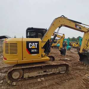 Excavatrice sur chenilles 307 d'occasion entièrement inspectée, 7 tonnes, capacité de la benne de 0,33 m³, PLC et roulements, vidéo et rapport fournis - Product Image 2