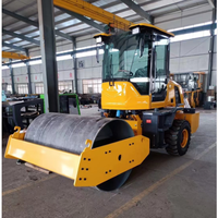 Rouleau compresseur vibrant direct usine, service OEM ODM, compacteur de chaussée, machine de construction routière
