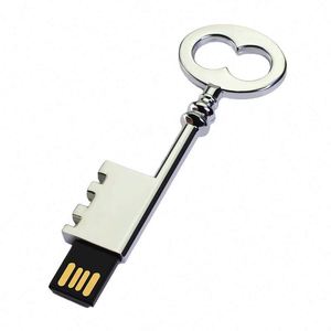Clé USB 2.0 en métal OEM Bellek 16/32/64/128 Go, clé USB promotionnelle neuve en forme de clé de mariage - Product Image 4