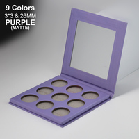 Palette de fards à paupières Palette vide de maquillage DIY Your Colors Wholesale Fard à paupières Private Label Custom Eye Shadow Palette