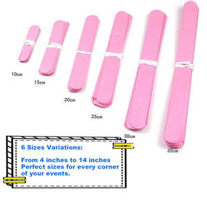 Großhandel Seidenpapier-Pompons Schnelle DIY-Dekorationen Perfekt für Eventplaner Einzelhandelsgeschäfte Babyparty Geschlechtsoffenbarungsparty Partyzubehör - Product Image 2