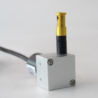 Encodeur incrémental miniature WF15 à montage sur bride, haute précision, haute répétabilité, 5V/8-30V, câble de tirage industriel 0-650mm
