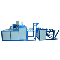 Machine automatique de découpe et de couture pour la production de sacs en filet et de sacs en leno, ligne de production et machine de fabrication