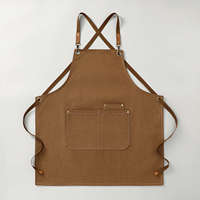 Tablier de travail personnalisé avec logo pour atelier/usine, résistant à l'usure, pour cuisine/usage domestique, repassage/teinture - Nouveau style 2026 en toile avec personnalisation