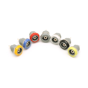 Y tế nhanh chóng cắm rút phích cắm hàng không rỗng nhựa 1p nữ ổ cắm lõi đơn PKG 15A 14mm đỏ vàng xanh xanh cam đen - Product Image 4