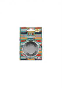 Ciglia Finte Individuali Grenol 0.10mm D Curl Naturali Lunghe in Finta Pelliccia di Visone con Stelo in Cotone Nero - Product Image 1