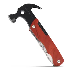 Multi-Sicherheits hammer für den Notfall Escape Multi tool Hammer Folding Survival Tool Funktion mit Messer Sechs kant schlüssel Gruppe