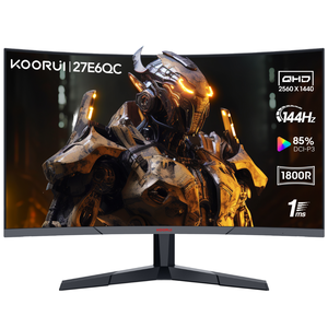 Miễn phí vận chuyển 32 inch siêu rộng không biên giới HDR chơi game màn hình 144Hz/240Hz cong màn hình hiển thị màn hình máy tính - Product Image 2