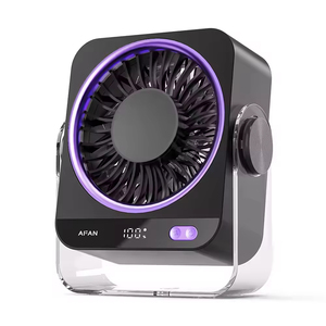 Ventilateur de refroidissement semi-conducteur portable USB rechargeable 5 vitesses à commande tactile pour extérieur, idéal pour climatisation et rafraîchissement rapide (26 ans) - Product Image 6