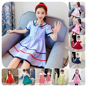 2024 nuevo vestido <span class=keywords><strong>de</strong></span> niña vestido <span class=keywords><strong>de</strong></span> princesa estampado vestido <span class=keywords><strong>de</strong></span> niños medianos y pequeños falda mostrar falda para niños trajes para niños - Product Image 1