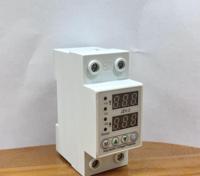 63A 230V AC Din rail protecteur de tension réglable dispositif de protection relais avec protection contre les surintensités