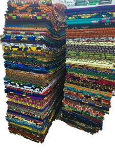 In magazzino 6 Yards Africa involucro di tessuto stampato vero e proprio tessuto olandese di cera africana stampe di puro cotone perizoma In cera Ankara - Product Image 5