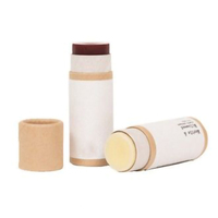 Vente en gros Emballage biodégradable Tube de papier peut Eco Friendly 75 Mg Déodorant Stick Container Packaging