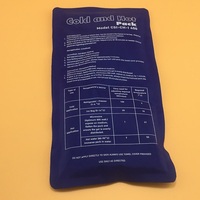 Packs de gel froid personnalisés pour insuline, réutilisables, avec fermeture éclair, en tissu nylon imperméable, pour thérapie chaude/froide, souples