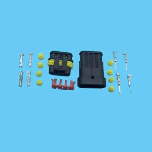 Fabricante de Conectores Impermeables y Arnés de Cableado, Conector Impermeable de 3 Pines y 1.5MM, Macho a Hembra, Automotriz, GRATIS, Negro, <span class=keywords><strong>JFS</strong></span> - Product Image 6