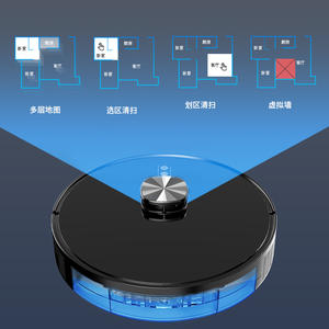 เครื่องดูดฝุ่นหุ่นยนต์ V8 พร้อมระบบนำทางด้วยเลเซอร์ กวาด ดูด ถู ควบคุมผ่านแอปพลิเคชัน แบตเตอรี่ใช้งานได้นาน 61-120 นาที - Product Image 1