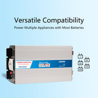 Onduleur Pretiosus à onde sinusoïdale pure avec chargeur 1500W 12/24/48V DC AC 100/110/120/220/230/240V