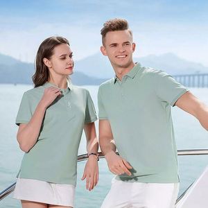 Design Unisex Customized Logo Summer for Polo Shirts Old Money Factory Price ODM Supply Solid Pattern Mandarin Collar for Adult - Product Image 5