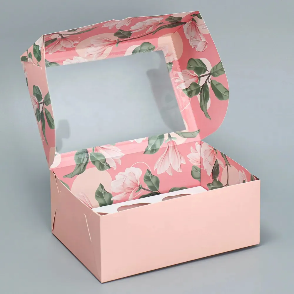 Wholesale Price Cardboard Packaging Cake Manufacturer Low Price Cake Packaging Cardboard Tiramisu Cake Box