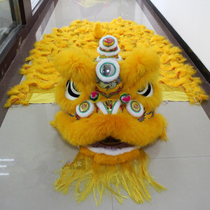 Ensemble complet d'accessoires de danse <span class=keywords><strong>du</strong></span> lion, fournitures en bambou, tête de lion <span class=keywords><strong>du</strong></span> <span class=keywords><strong>sud</strong></span>, ensemble double/simple pour adulte, nouvel an - Product Image 5