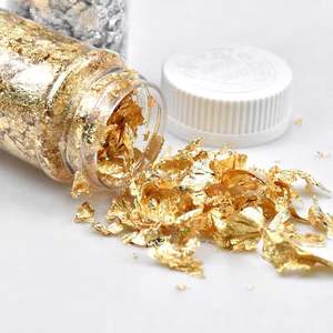 Paillettes d'or en vrac très demandées pour la pâtisserie, la <span class=keywords><strong>mousse</strong></span>, la crème glacée, les desserts, les garnitures et la décoration de gâteaux - Product Image 3