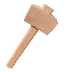Maillet en <span class=keywords><strong>bois</strong></span> de hêtre - Marteau de menuisier et brise-glace pour cocktails, idéal pour la sculpture sur <span class=keywords><strong>bois</strong></span>, le bricolage, outil de bar, <span class=keywords><strong>bois</strong></span> dur poli - Product Image 1