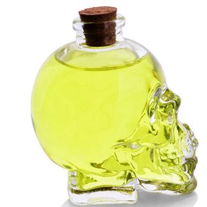 Shanghai Linlang 100ml 180ml 400ml 750ml Bouteille <span class=keywords><strong>de</strong></span> liqueur en verre personnalisée en forme <span class=keywords><strong>de</strong></span> tête <span class=keywords><strong>de</strong></span> crâne, forme unique - Product Image 1