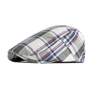 Unisex Mỏng Cap Màu Xanh Lá Cây Màu Đen Phẳng Đỉnh Mũ Visor Thoáng Khí Beret Hat Người Đàn Ông Phụ Nữ Sọc Về phía trước Cap Mùa Xuân Mùa Hè Berets - Product Image 5