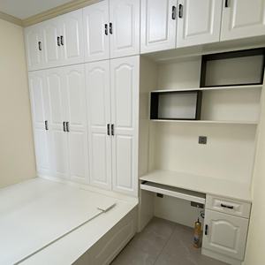 Juegos de muebles de dormitorio infantil <span class=keywords><strong>completos</strong></span> modernos armario de almacenamiento cama Tatami tamaño King Queen con escritorio de ordenador - Product Image 2