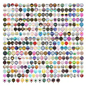 Vente en gros 2023 Ballons ronds en aluminium de 18 pouces pour enfants, jouets, ballons à hélium, autres décorations de fête - Product Image 1