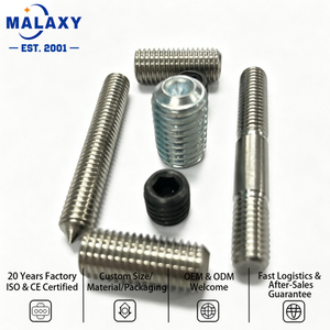 Vis sans tête à six pans creux en acier à haute teneur en carbone Malaxy, tête conique, <span class=keywords><strong>noircie</strong></span> à l'huile - Product Image 1