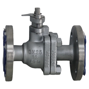 Válvula de bola manual Q41F-16P para la industria de tratamiento de agua ambiental, tipo trampa de bola Q41F-16P - Product Image 4