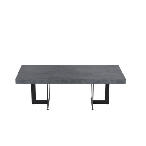 Mesa de Centro Cuadrada Geométrica de Cemento, Mesa de Café Ligera de Hormigón GFRC, Tamaño Personalizado, Muebles Minimalistas para Sala de Estar - Product Image 5
