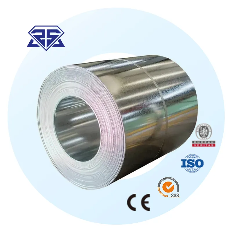 Dari SHANDONG ZHONGSHI Coil AZ150 Aluzinc Galvalume Baja seng pelat Meter harga ASTM baja galvanis Per Ton penuh keras