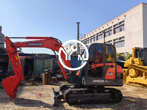 Excavatrice hydraulique d'occasion Doosan DH60-7 de marque coréenne, excavatrice sur chenilles d'occasion, matériel de construction à vendre - Product Image 2