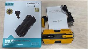 Mới Nhất Gm20 Chơi Game TWS Đúng Earbuds Chơi Game Không Dây Trong Tai Tai Tai Nghe Với LED Hiển Thị Điện - Product Image 6