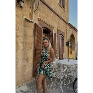 Vestido Vintage con Estampado de Cebra, Tela Elástica, Decoración con Cremallera, Tallas XS-XL, Ligero, Hasta la Rodilla, a Rayas, para Discoteca o Vacaciones - Product Image 2