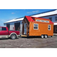 Tiny House Préfabriquée sur Roues avec Salon pour la Nouvelle-Zélande