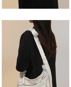 Viney Women's <b>Bag</b> <b>Large</b> Capacity <b>Canvas</b> Crossbody Shoulder <b>Bag</b> - Product Image 6