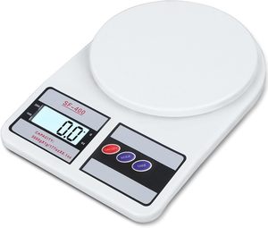 Mini balance de cuisine avec écran LCD, alimentée par piles, capacité de 5 kg, construction en acier inoxydable pour la mesure du poids - Product Image 1