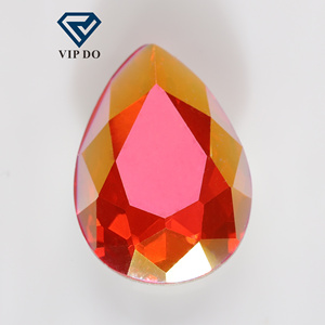 Venta caliente de alta calidad K9 Placa de proteína de vidrio <span class=keywords><strong>LA</strong></span> <span class=keywords><strong>serie</strong></span> corte de pera suelta Pointback Crystal Rhinestone para <span class=keywords><strong>la</strong></span> fabricación de joyas - Product Image 5